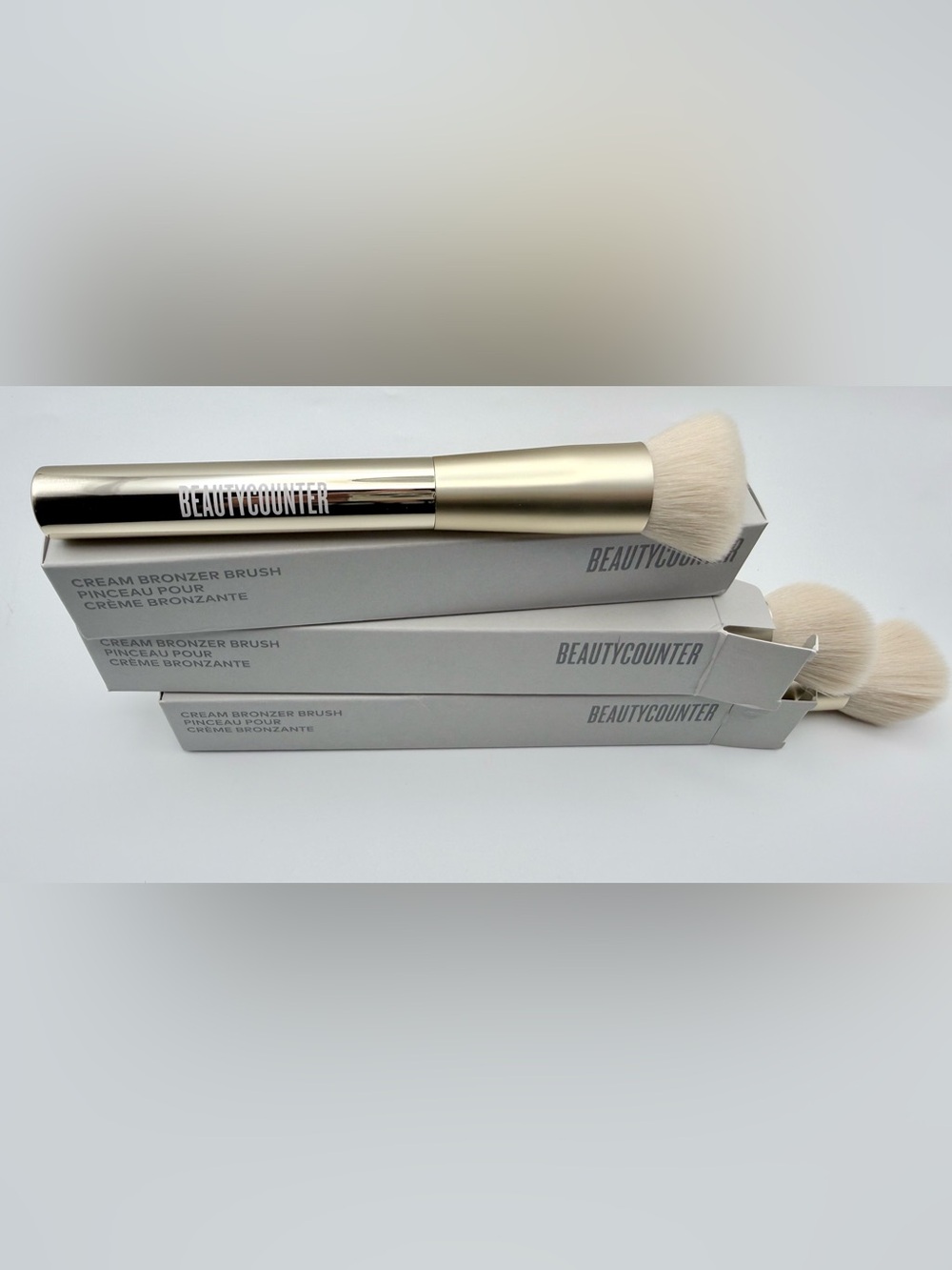 Beautycounter Cream Bronzer Brushes BUNDLE OF 3